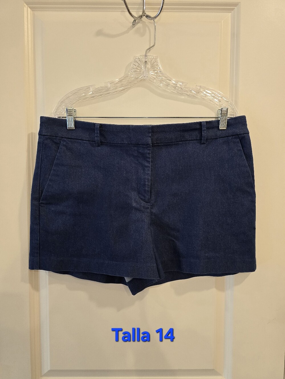 LOFT Navy Denim Jean Shorts